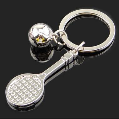 Badminton keychain simulation fashion key chain